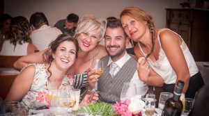 Invitados en una boda de bilbao
